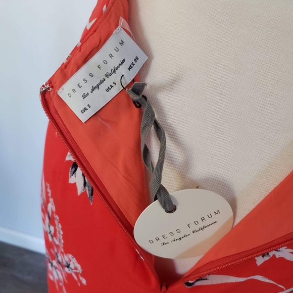 Dress Forum Surplice Floral Print Dress - Picture 7 of 8